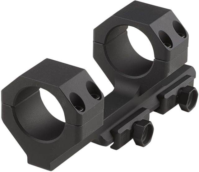 USED DEMO American Defense Manufacturing 30mm Cantilevered Dual Ring Scope Mount w/ 1/2in Titanium GI Bolts Black Small AD-DELTA-C-30-TGIB EDEMO1 - American Defense Manufacturing