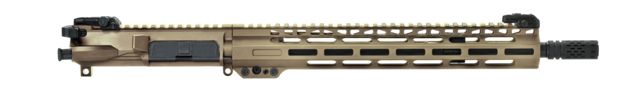 American Defense Manufacturing 5.56 14.5 Inch Barrel M-Lok Rail Upper Reciever Flat Dark Earth 14.5 in - American Defense Manufacturing