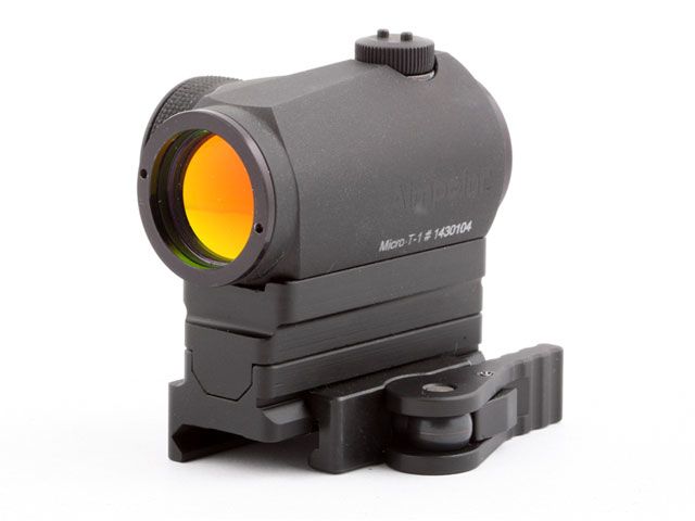 American Defense Manufacturing AD-B2 Modular Base w/ T1-CO Riser Tactical Lever Black AD-B2-T1-CO TAC - American Defense Manufacturing