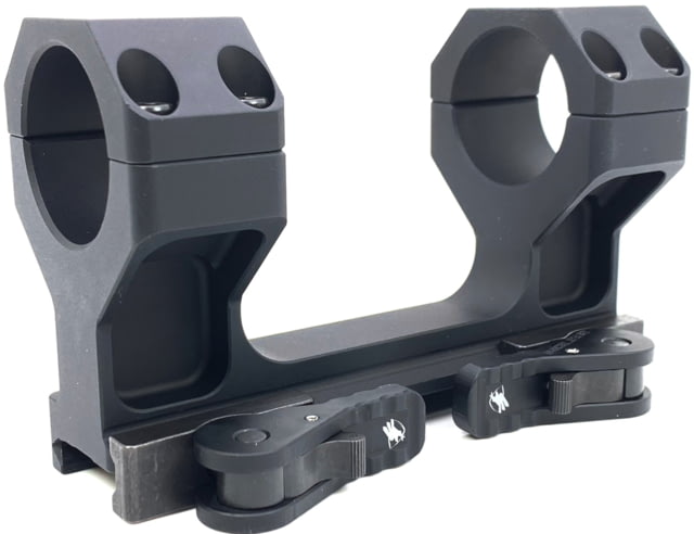American Defense Manufacturing AD Delta C 30mm Ring Size Rifle Scope Mount TAC Lever Black - American Defense Manufacturing