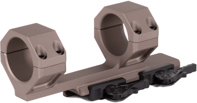 American Defense Manufacturing AD-DELTA-C Cantilever Scope Mount Titanium Levers 30mm Ring Size Flat Dark Earth - American Defense Manufacturing