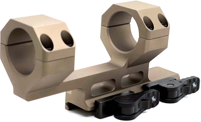 American Defense Manufacturing AD-DELTA-C-H Scope Mount 1.93in NV Height Standard Legacy Lever 34mm Ring Size Flat Dark Earth - American Defense Manufacturing