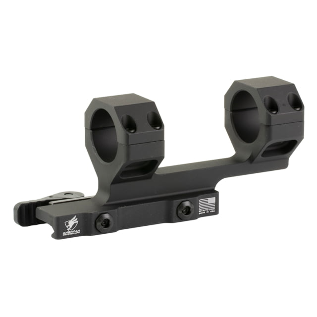 American Defense Mfg. AD-DELTA Quick Detach Scope Mount 30mm 1.70" Height Anodized Finish Black - American Defense Manufacturing