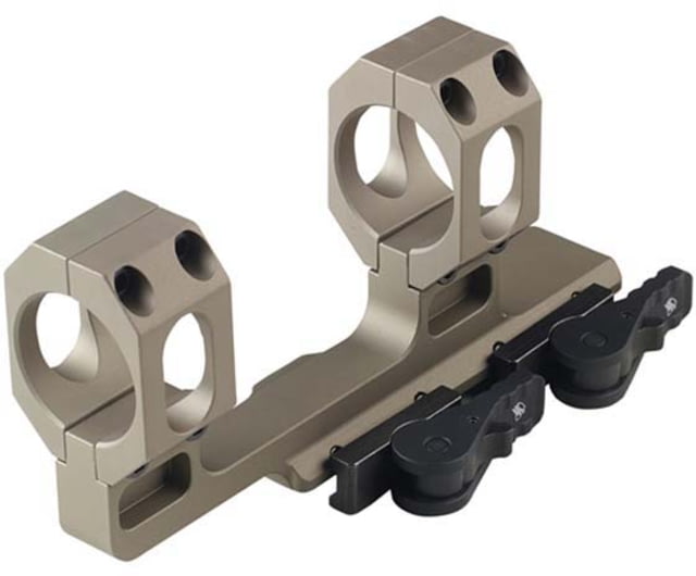 American Defense Manufacturing AD-RECON-H AR-15 1-Piece 2in Offset Riflescope Mount Standard Lever Flat Dark Earth 35mm AD-RECON-H 35 STD FDE - American Defense Manufacturing
