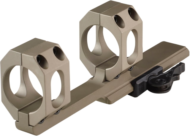 American Defense Manufacturing AD-XCOUT-X Scope Mount Tactical Lever Flat Dark Earth 30mm AD-SCOUT-X 30 TAC R FDE - American Defense Manufacturing
