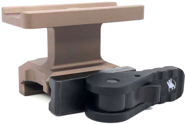 American Defense Manufacturing Aimpoint Lightweight T1/T2 COWITNESS Height Lightweight M5 Standart Lever Red Dot Mount Flat Dark Earth - American Defense Manufacturing