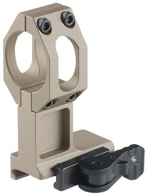 American Defense Manufacturing AD-68 Aimpoint M68/CompM2/Pro Red Dot Sight Mount Tactical QD Lever Flat Dark Earth 2.33 in - American Defense Manufacturing