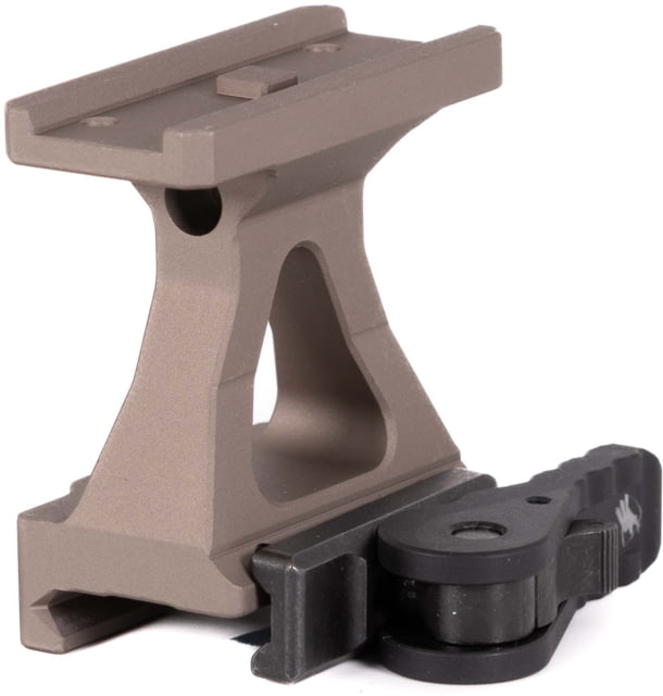 American Defense Manufacturing Aimpoint T1/T2/CompM5 QD Mount HV Height Standard Legacy Lever Flat Dark Earth - American Defense Manufacturing