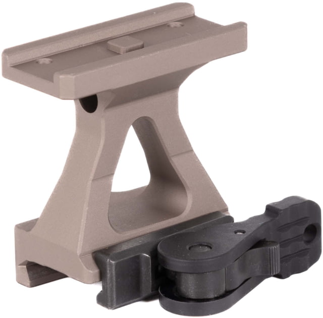 American Defense Manufacturing Aimpoint T1/T2/CompM5 QD Mount HV Height Tactical Legacy Lever Flat Dark Earth - American Defense Manufacturing