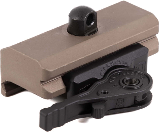 American Defense Manufacturing Base for Harris Bipod Flat Dark Earth AD-BP STD FDE-TL - American Defense Manufacturing