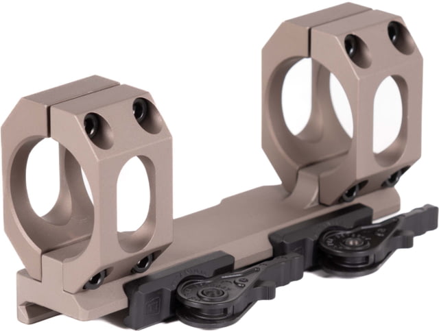 American Defense Manufacturing Dual Ring Scope Mount Straight Up Low Version for Bolt Guns and the need to bring Close to the Barrel 35mm Rings Flat