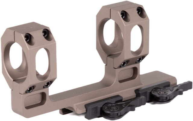 American Defense American Defense Manufacturing Dual Ring Scope Mount w/ 2in Offset and 193in Top of Rail to Centerline of Rings 34mm Rings Flat Dark Earth AD-RECON-H - view 1
