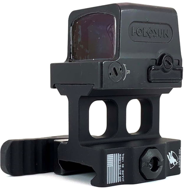 American Defense Manufacturing Holosun 509T QD Mount, Tactical Legacy Lever, Lower 1/3 Co-Witness Mount Height, Black, AD-509T-11-TAC by USA American Defense Manufacturing Red Dot Sight Mounts