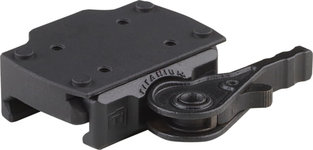 American Defense Manufacturing Leupold Deltapoint Pro Red Dot Sight Mounts Titanium Lever Black AD-TR STD-TL