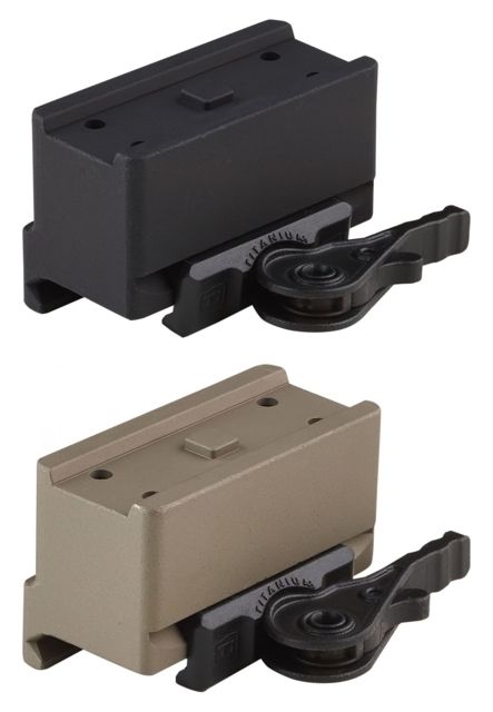 American Defense Manufacturing One Piece Mount Co-Witness for the Aimpoint T1 Optic, Flat Dark Earth, AD-T1-10 STD FDE-TL by USA American Defense Manufacturing Red Dot Sight Mounts