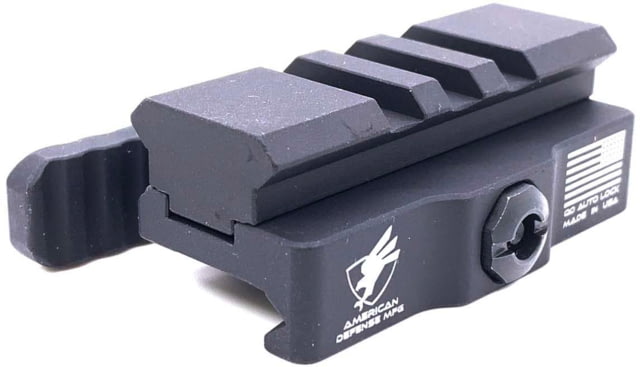 American Defense Manufacturing Picatinny QD Mount 5LUG Tactical Lever Black AD-170-VPG 5LUG TAC - American Defense Manufacturing