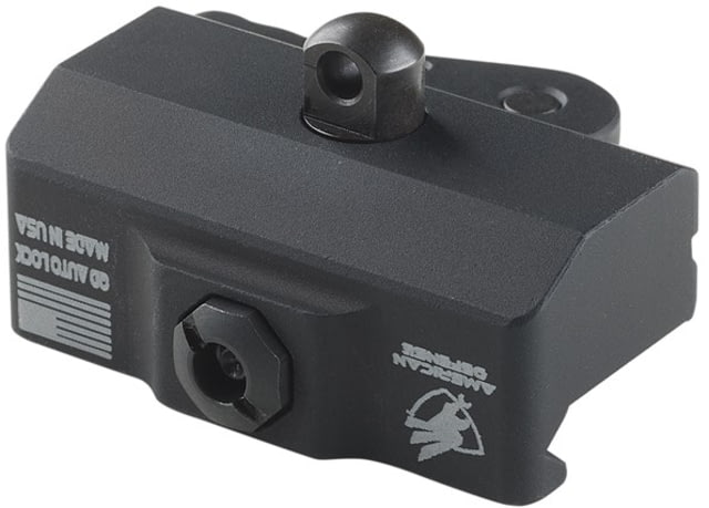 American Defense Manufacturing QD Base For Swivel Model Harris Bipods Black - American Defense Manufacturing