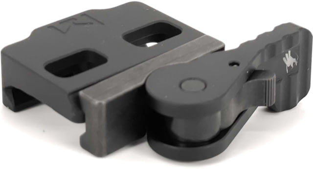 American Defense Manufacturing QD MLOK Mount w/ 2 Slots Tactical Legacy Lever Black - American Defense Manufacturing