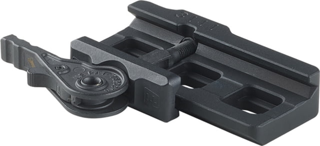 American Defense Manufacturing Quick-Disconnect Mount w/ Titanium Lever Assembly And MLOK interface Black - American Defense Manufacturing