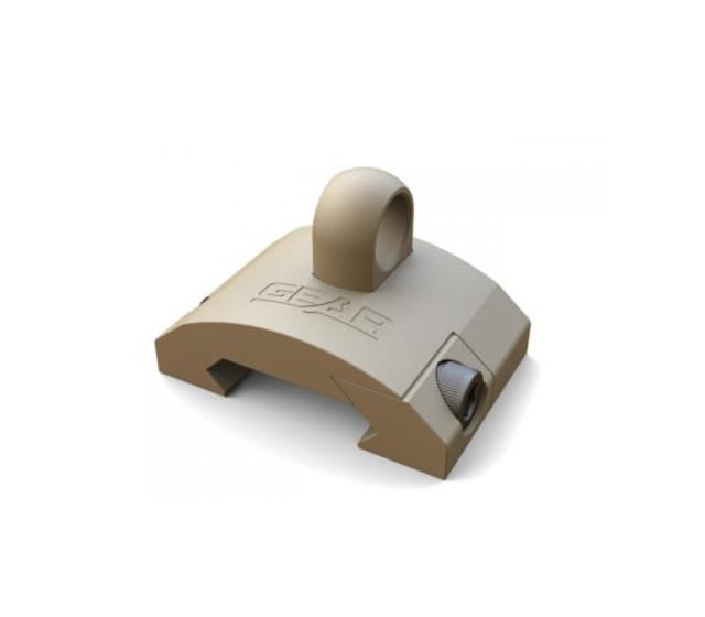American Defense Manufacturing Rail Mount H&K Loop Flat Dark Earth - American Defense Manufacturing