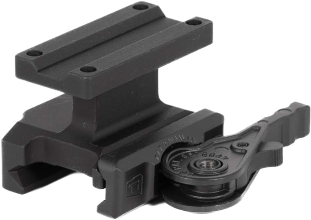 American Defense Manufacturing Trijicon MRO Lightweight COWITNESS Height Titanium Lever Red Dot Mount Black - American Defense Manufacturing