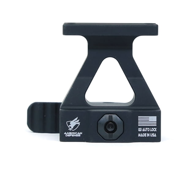 American Defense Manufacturing Trijicon MRO Mount Night Vision Height Standard Legacy Lever Black - American Defense Manufacturing