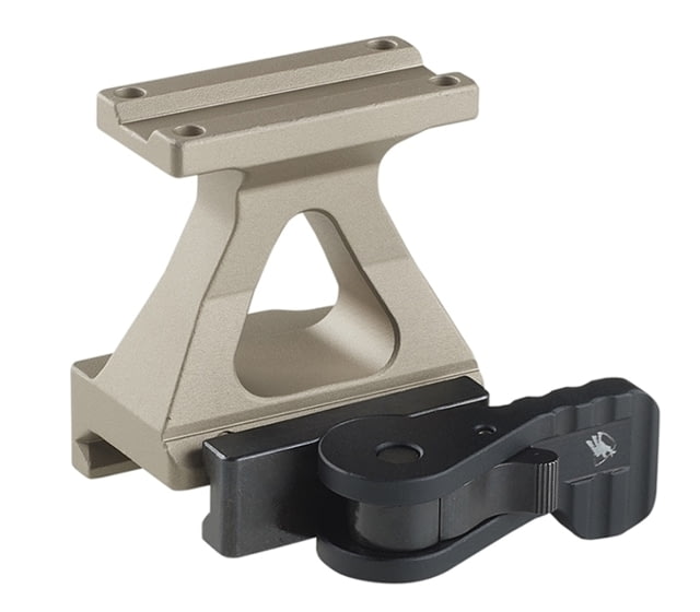 American Defense Manufacturing Trijicon MRO Mount Night Vision Height Tactical Legacy Lever Flat Dark Earth - American Defense Manufacturing