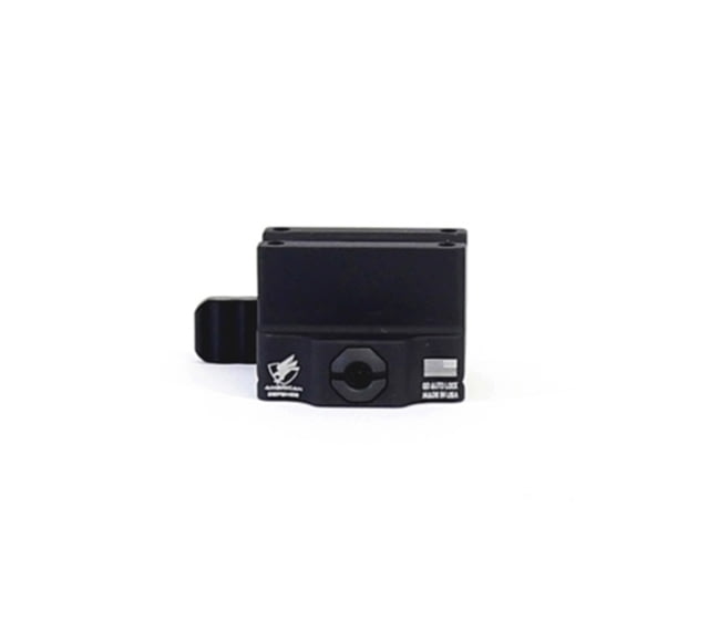 American Defense Manufacturing Trijicon MRO QD Mount Tactical Legacy Lever Lower 1/3 Co-Witness Mount Height Black - American Defense Manufacturing