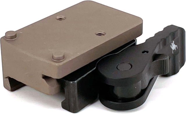 USED American Defense Manufacturing Trijicon RMR Lightweight QD Mount Tactical Legacy Lever Low Height Flat Dark Earth AD-RMR-LW-L-FDE-TAC EDEMO1 Used - American Defense Manufacturing