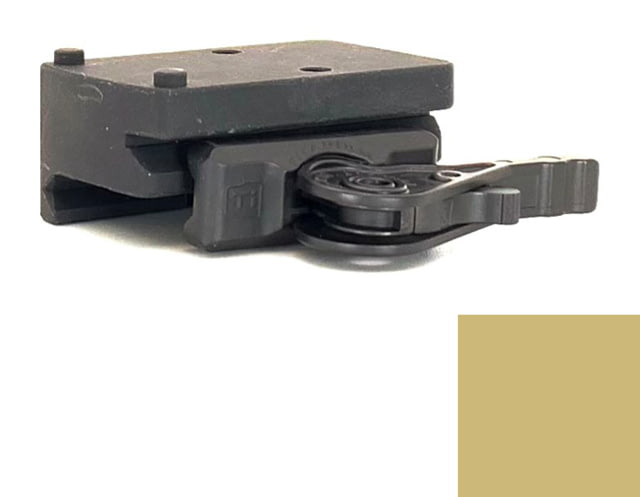 American Defense Manufacturing Trijicon RMR Lightweight QD Red Dot Mount, TAC Lever, Flat Dark Earth, AD-RMR-LW-L-RH-FDE-TAC by USA American Defense Manufacturing Red Dot Sight Mounts