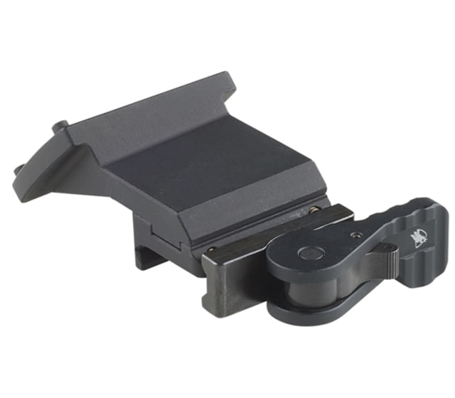 American Defense Manufacturing Trijicon RMR Mount w/ Offset Tactical Legacy Lever 45 Degree Offset Left Hand Black - American Defense Manufacturing