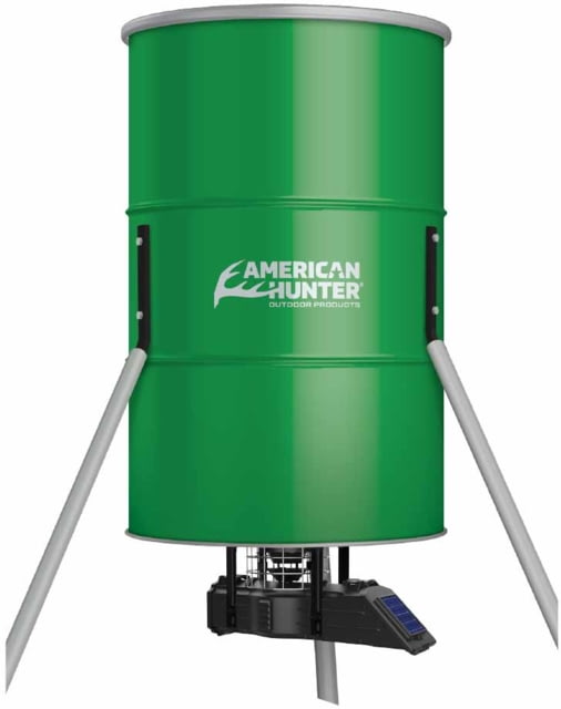 DEMO American Hunter 350lb Tripod Feeder w/ updated Sunslinger Kit AH-SS350 - American Hunter