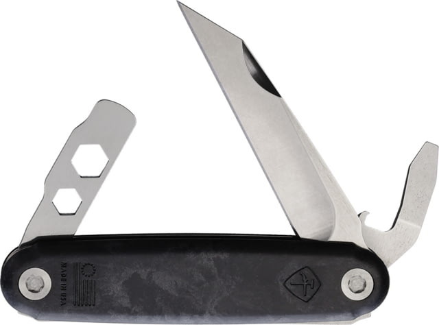 American Service Knife The Iron Sides Folder Seax CF - American Service Knife