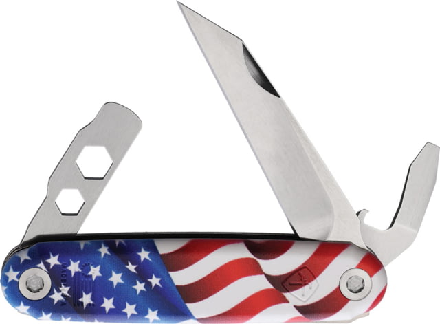 American Service Knife The Iron Sides Folder Seax Flg - American Service Knife