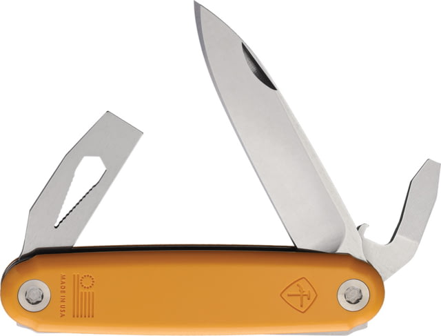 American Service Knife The Jefferson Knife Orange - American Service Knife