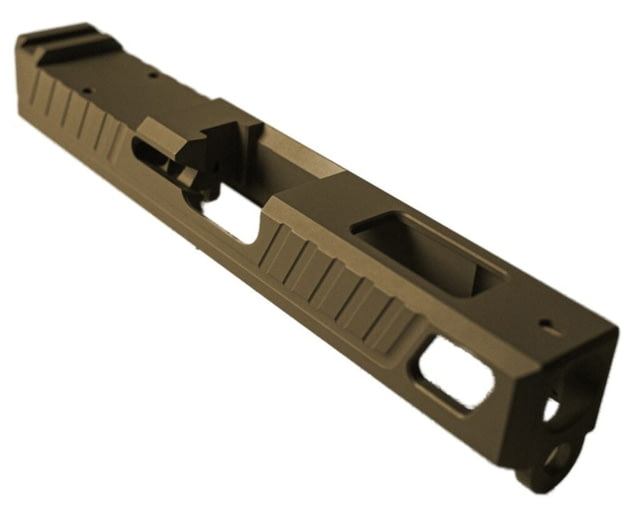 American Tactical Arms ATA19 Badger Stripped Ambidextrous Slide w/ Optic Cut Burnt Bronze Vortex Venom - American Tactical Arms