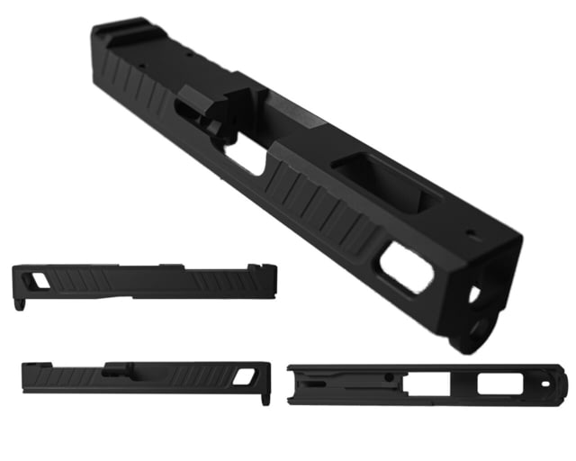 USED American Tactical Arms ATA19 Badger Stripped Slide w/Optic Cut Trijicon RMR/Holosun Black SLD-ATA19-BDR-BLK-RMR - American Tactical Arms