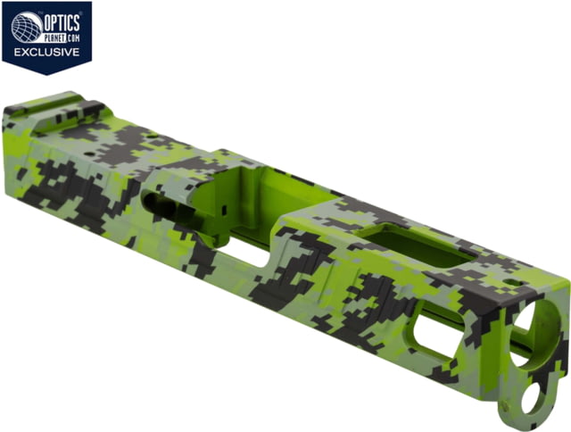 American Tactical Arms OPMOD ATA19 Badger Slide W/ Optic Cut Glock 19 Gen 3 Green Digital - American Tactical Arms