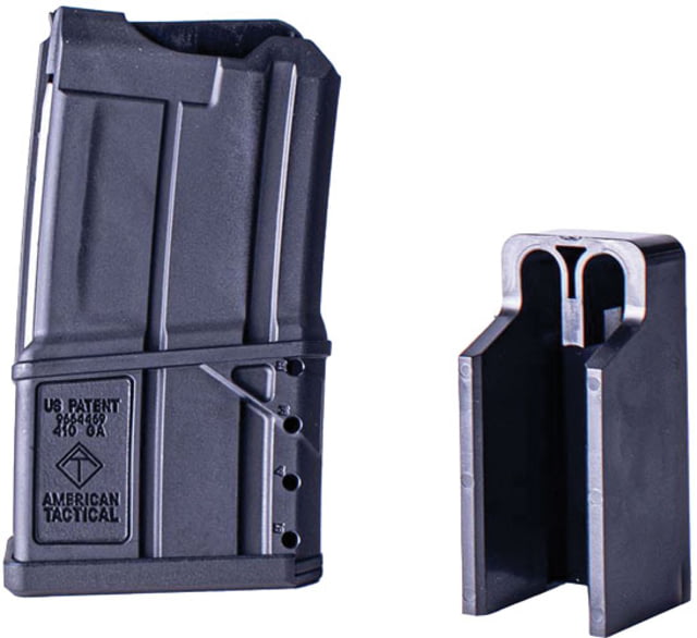 rican Tactical Imports Magazine ATI Bulldog .410 5 Round Black Matte 5RD Ammo