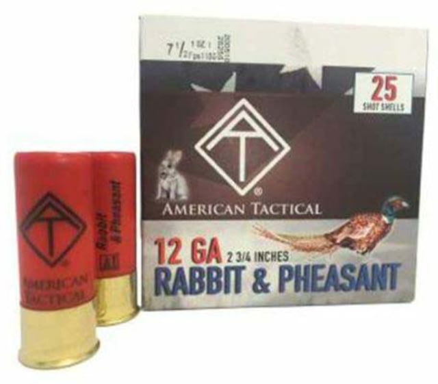 American Tactical Imports Game Load 12Ga 2.75" 1Oz #7.5 Shotgun Ammo 250Rd Case Lot ACL12G75C - American Tactical Imports