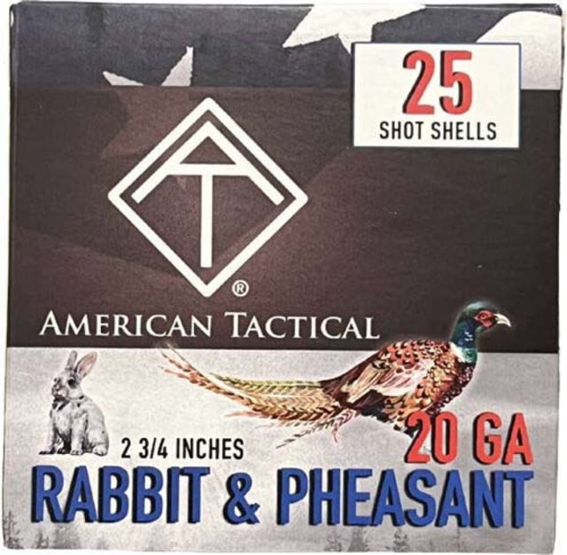 American Tactical Imports Game Load 20Ga 2.75" 1Oz #4 Shotgun Ammo 250Rd Case Lot ACL20G4C - American Tactical Imports