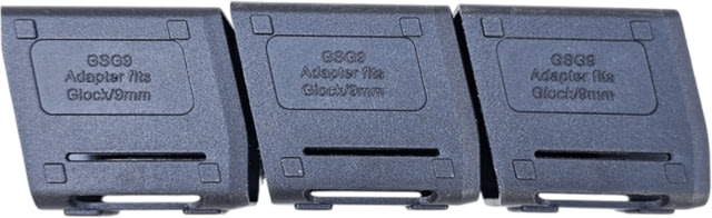 American Tactical Imports Glock 17/19/26/34/45 9mm Magazine Adapter - 3 Pack Black - American Tactical Imports