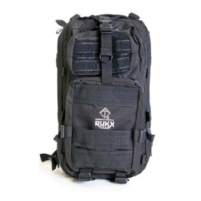 RUKX Gear Tactical 1-Day Backpack Black