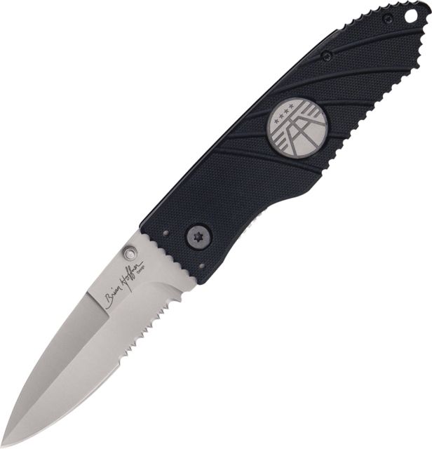 American Tactical Knives Hoffner Linerlock Folding KnifeCombo Blade ATA01 - American Tactical Knives