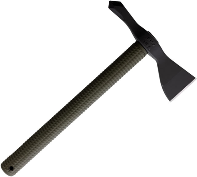 American Tomahawk Model 1 Tomahawk 14" overall OD green textured nylon handle #1 OD BLACK HEAD