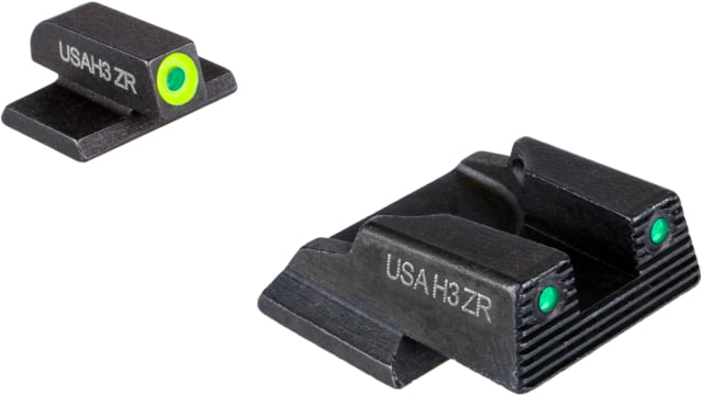 Ameriglo AmeriGlo Trooper Tritium Square-Notch Pistol Night Sight Set Smith & Wesson Bodyguard 2.0 Orange Front Sight Outline Black Outline Rear Sight Black - $105.99 at Optics Planet