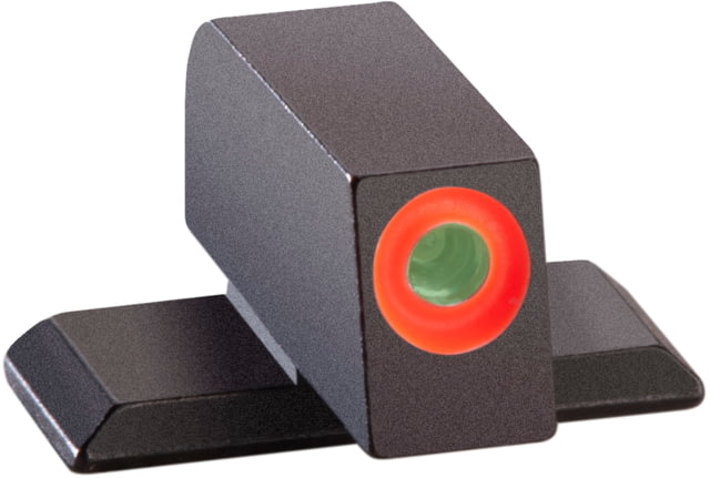 AmeriGlo Front only-Green Tritium Lamp, Orange Outline Front .260in H .140in W, SG-212-260-O by USA AmeriGlo Pistol Sights