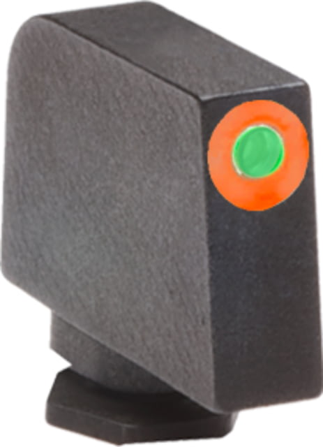 "AmeriGlo Glock Pro-Glo Tritium Front Pistol Sights, Front Only-Green Tritium Lamp, Orange Outline FRONT .315 H .125 W, GL-212-315-OR-C" by USA AmeriGlo Pistol Sights