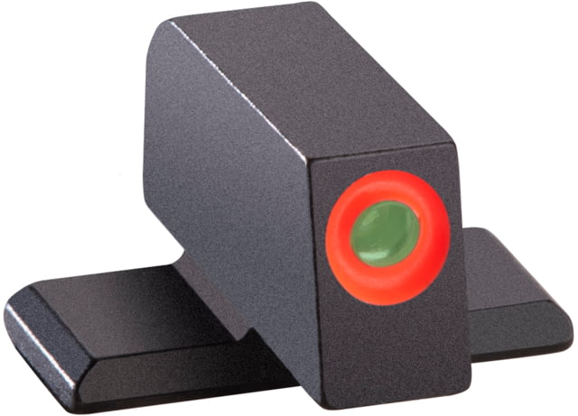 AmeriGlo Front Only-Green Tritium Orange Outline Front .280in H .140in W, SG-212-280-O by USA AmeriGlo Pistol Sights