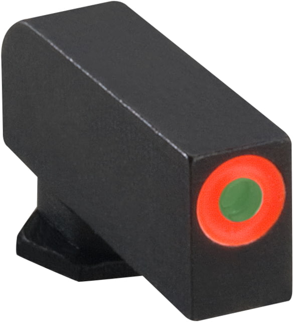 AmeriGlo Glock Pro-Glo Tritium Front Pistol Sights, Front Only, Green Tritium Lamp, Orange Outline .200in H .125in W, GL-212T-200-ORC by USA AmeriGlo Pistol Sights
